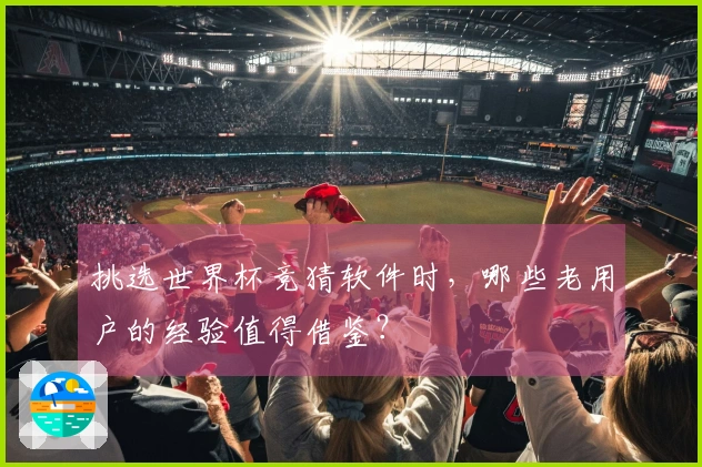 挑选世界杯竞猜软件时,哪些老用户的经验值得借鉴?