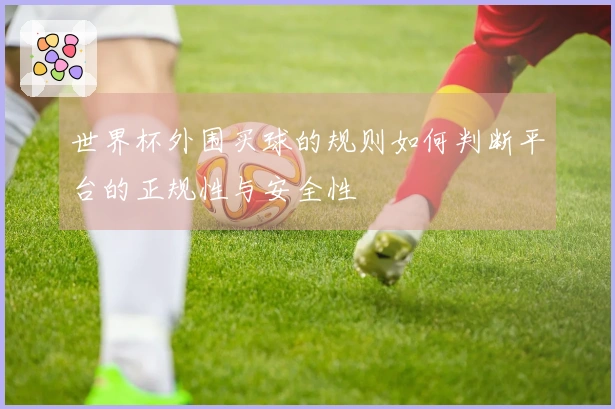 世界杯外围买球的规则如何判断平台的正规性与安全性